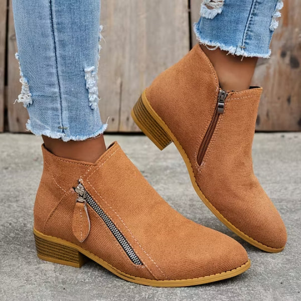 🔥👠 Zľava 50 % – Štýlové dámske ortopedické členkové topánky
