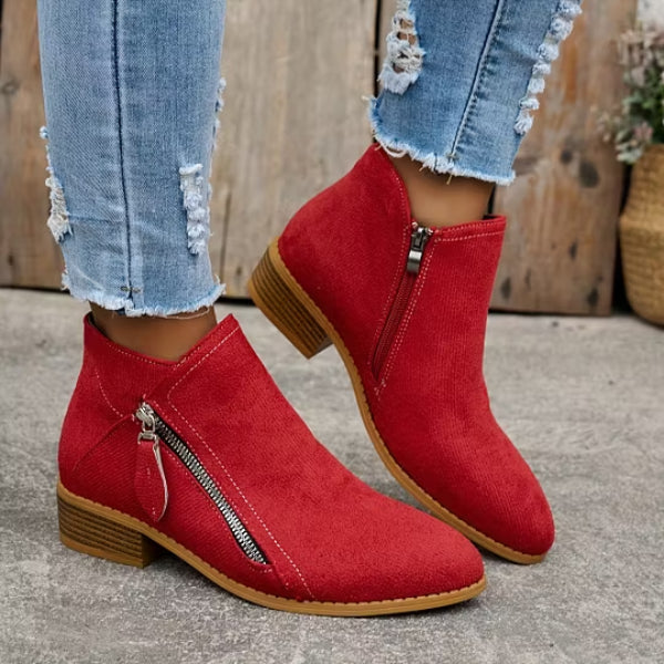 🔥👠 Zľava 50 % – Štýlové dámske ortopedické členkové topánky